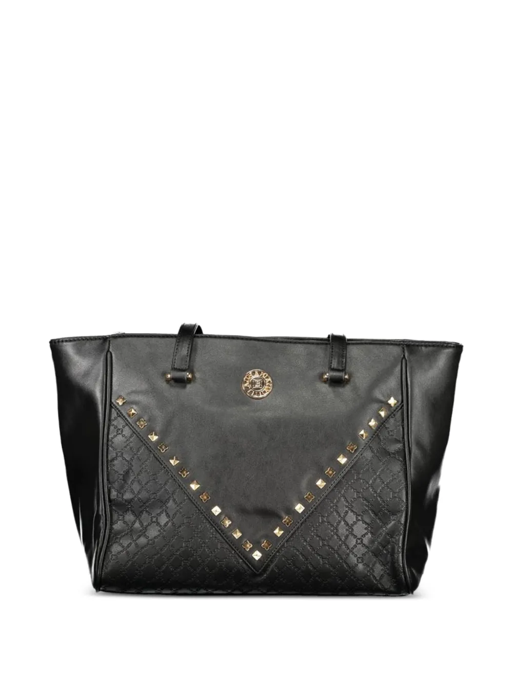 Laura Biagiotti stud-embellished tote bag - Nero