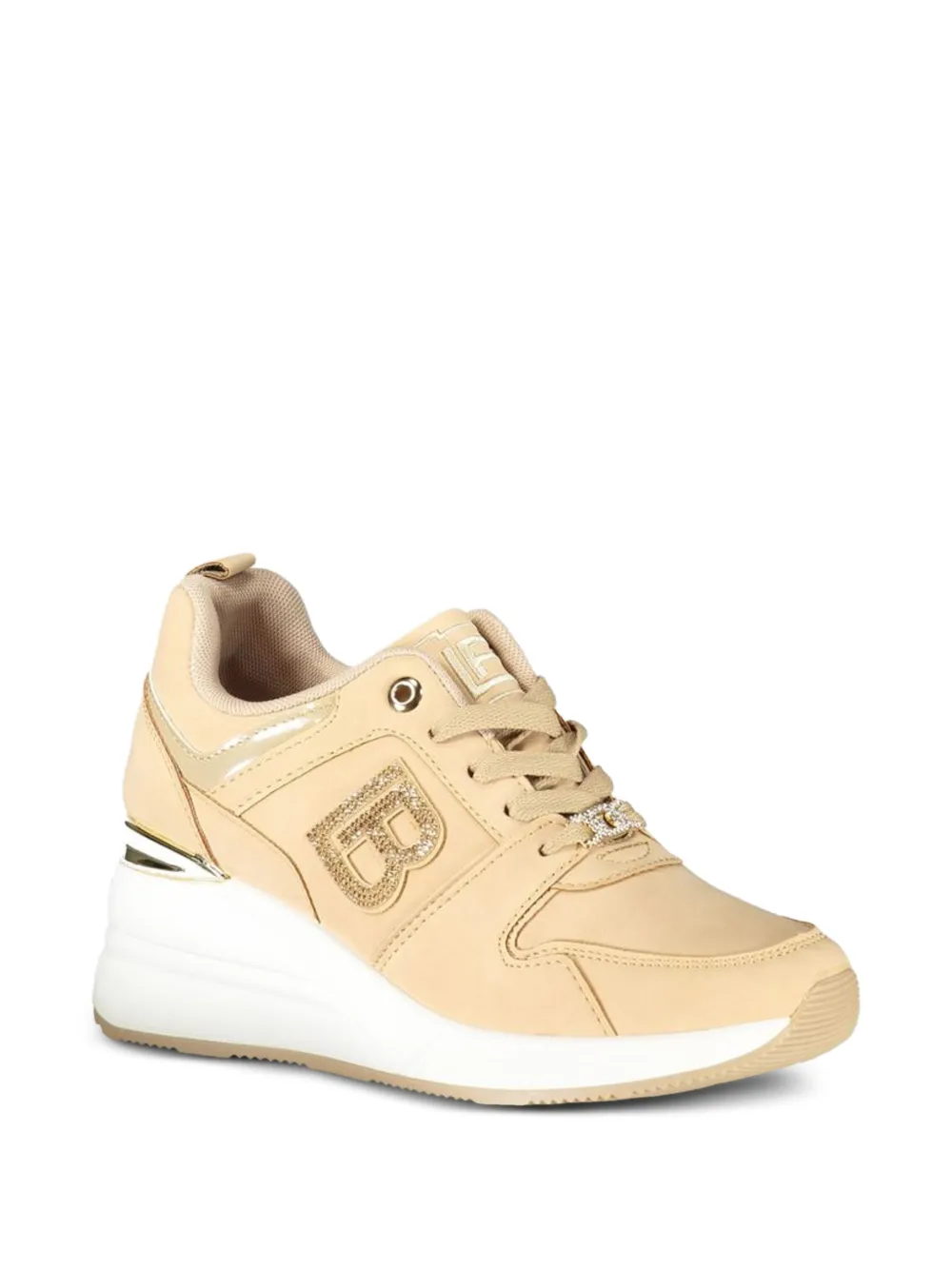 Laura Biagiotti Sneakers met logo Beige