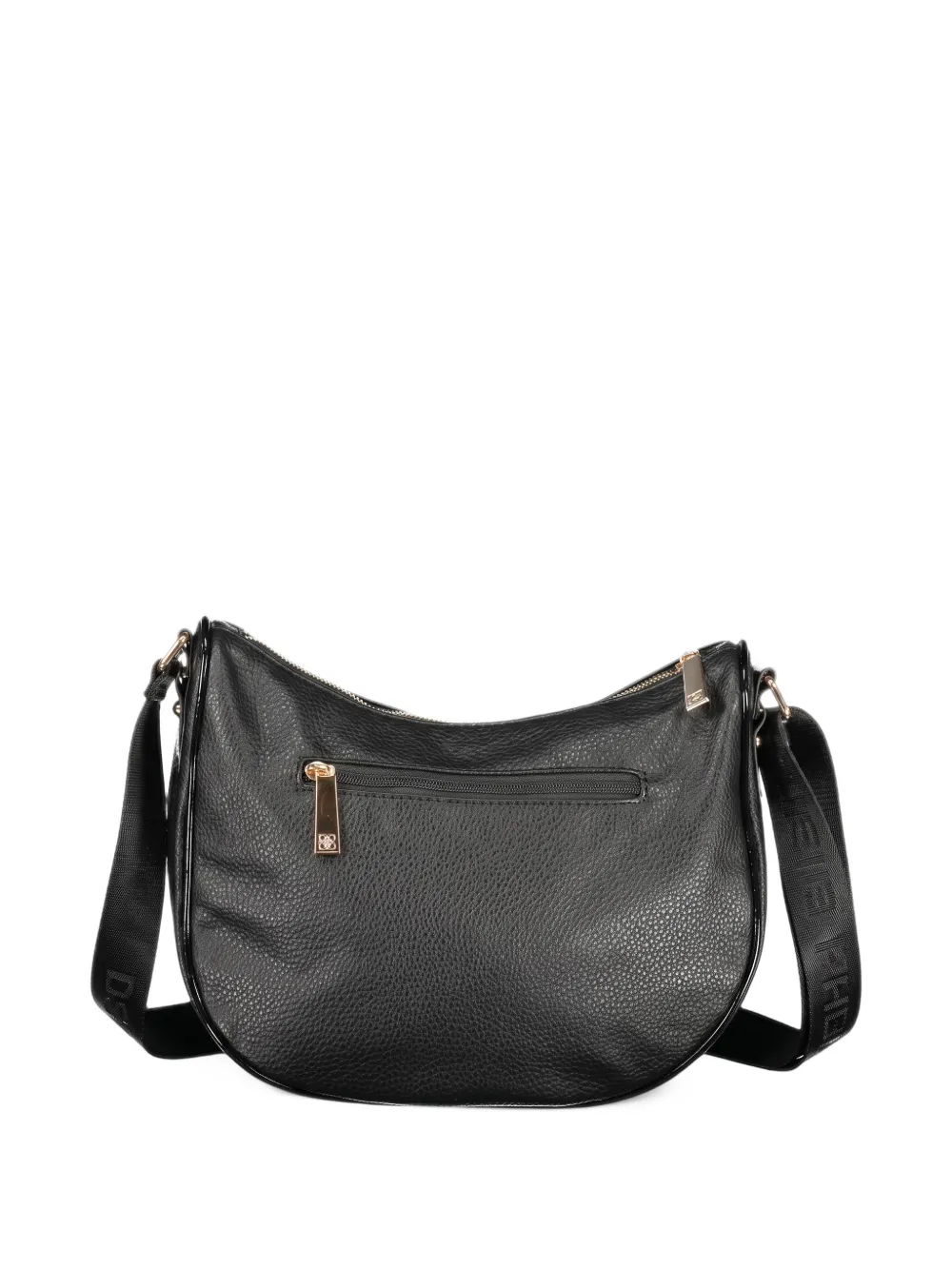 Laura Biagiotti Gillman stripe-detail crossbody bag Zwart