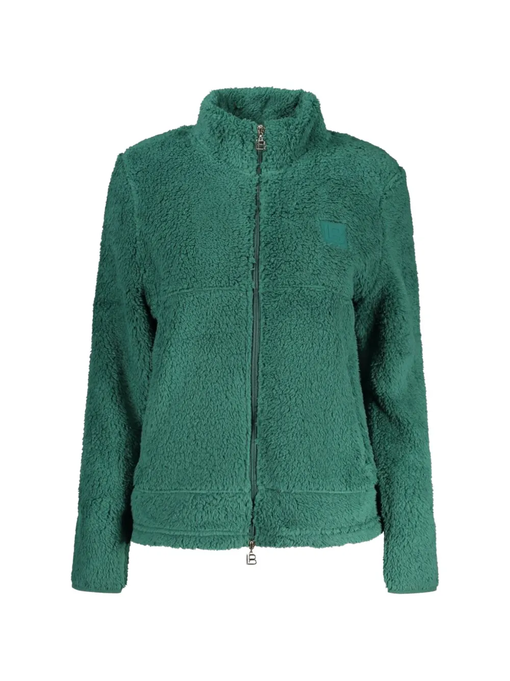 Laura Biagiotti zip-up fleece-texture cardigan
