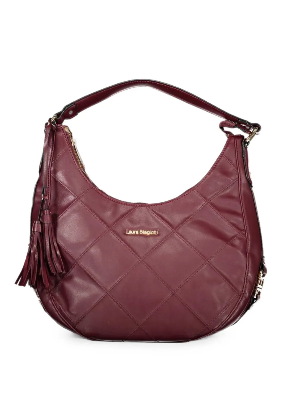 Laura Biagiotti quilted tassel-detail tote bag