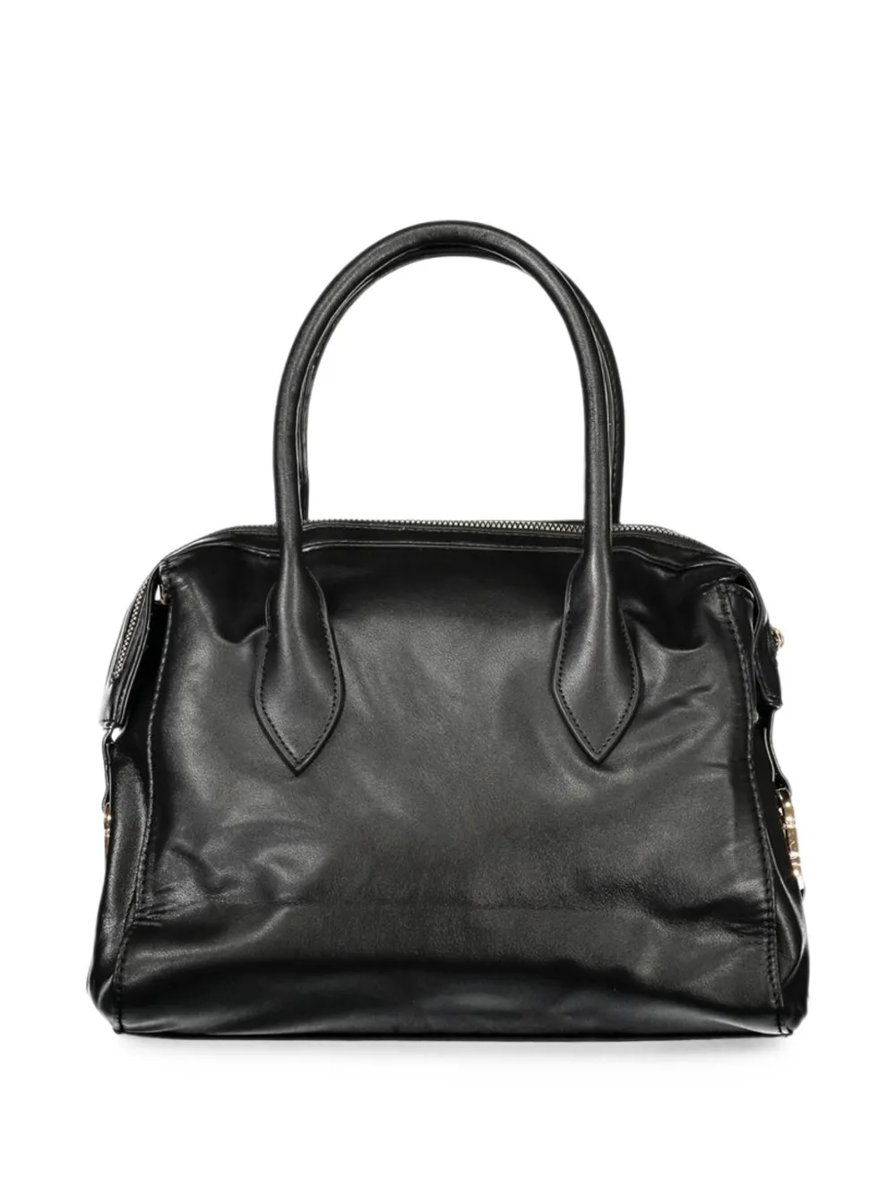 Laura Biagiotti tassel tote bag Zwart