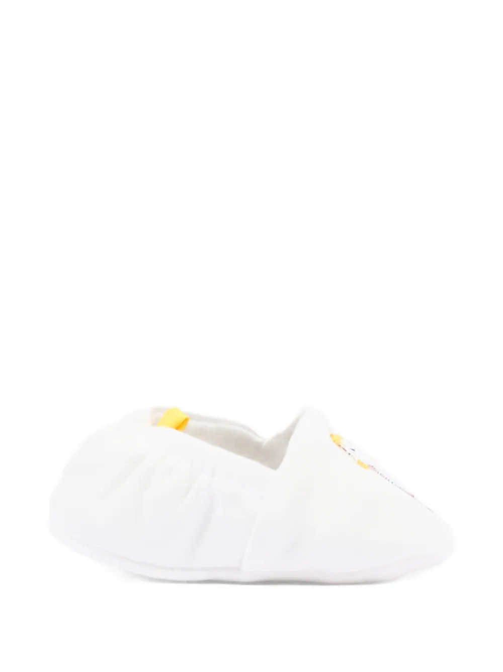 Gensami kids Slofjes met zeepaard-patch Beige