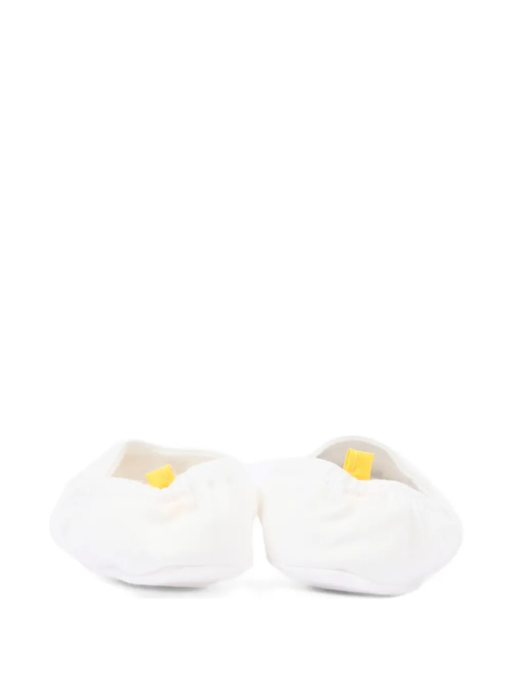 Gensami kids Slofjes met zeepaard-patch Beige
