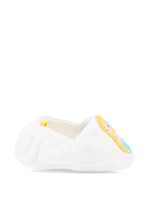 Gensami kids mermaid-patch crib shoes