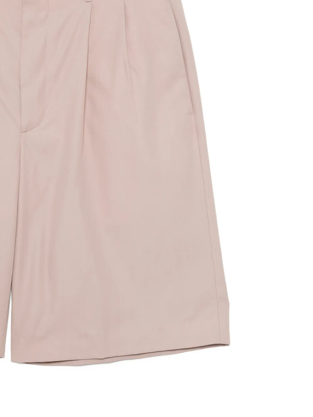 Tagliatore Cabana geplooide shorts Roze