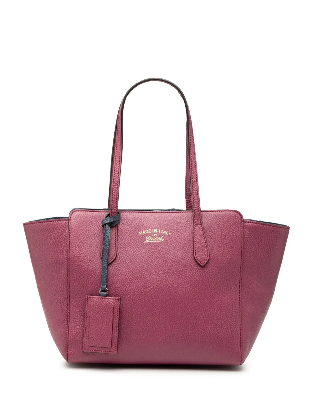 Gucci Pre-Owned 2000-2015 Medium Dollar Calfskin Swing tote bag - Viola