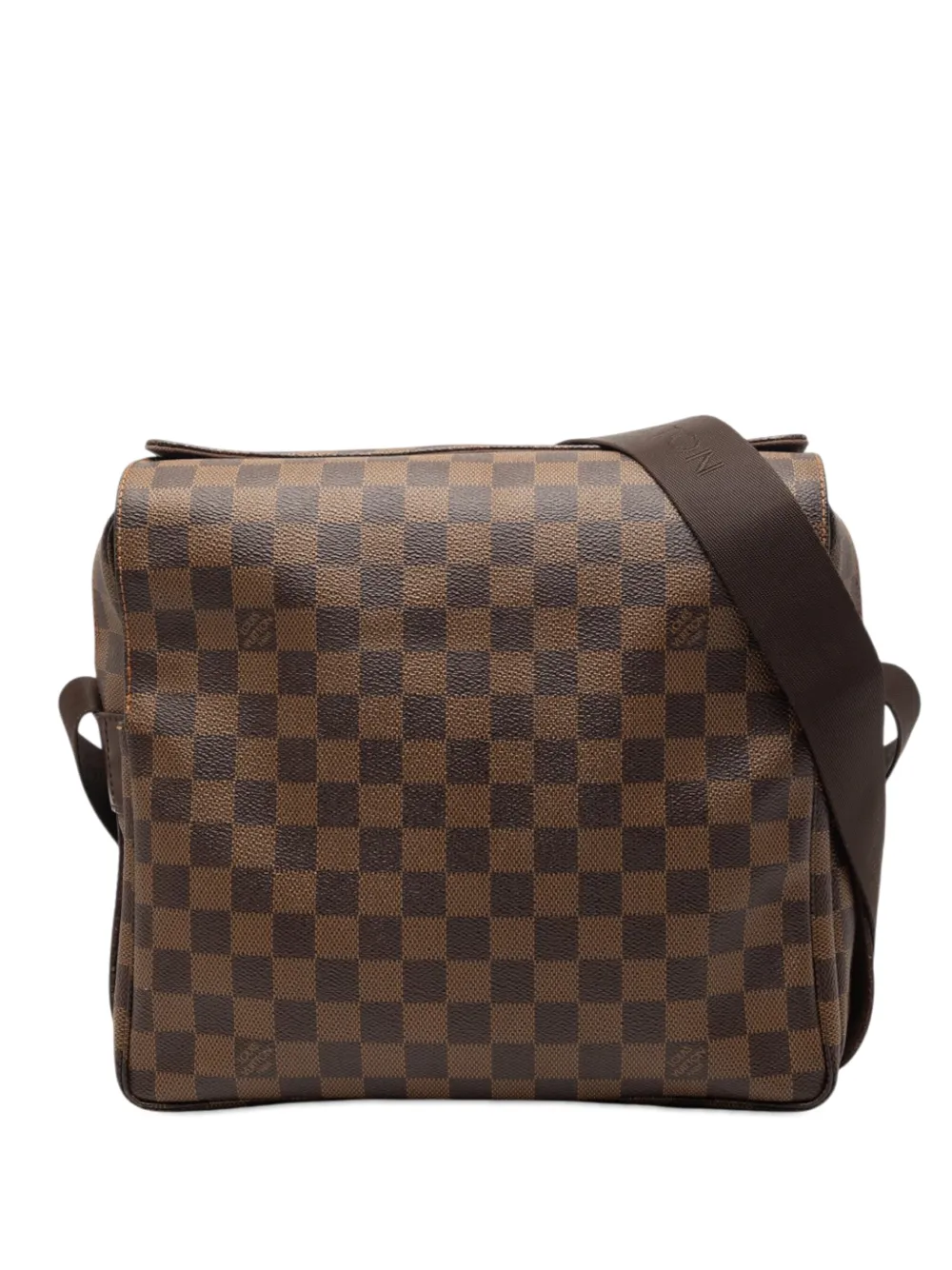 Louis Vuitton Pre-Owned 2006 Damier Ebene Naviglio crossbody bag - Brown