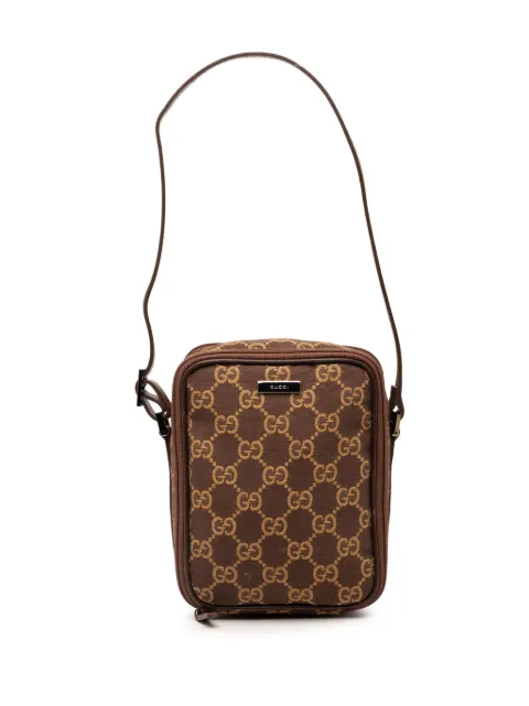 Gucci Pre-Owned 2000-2015 Mini GG Canvas Double Zip crossbody bag