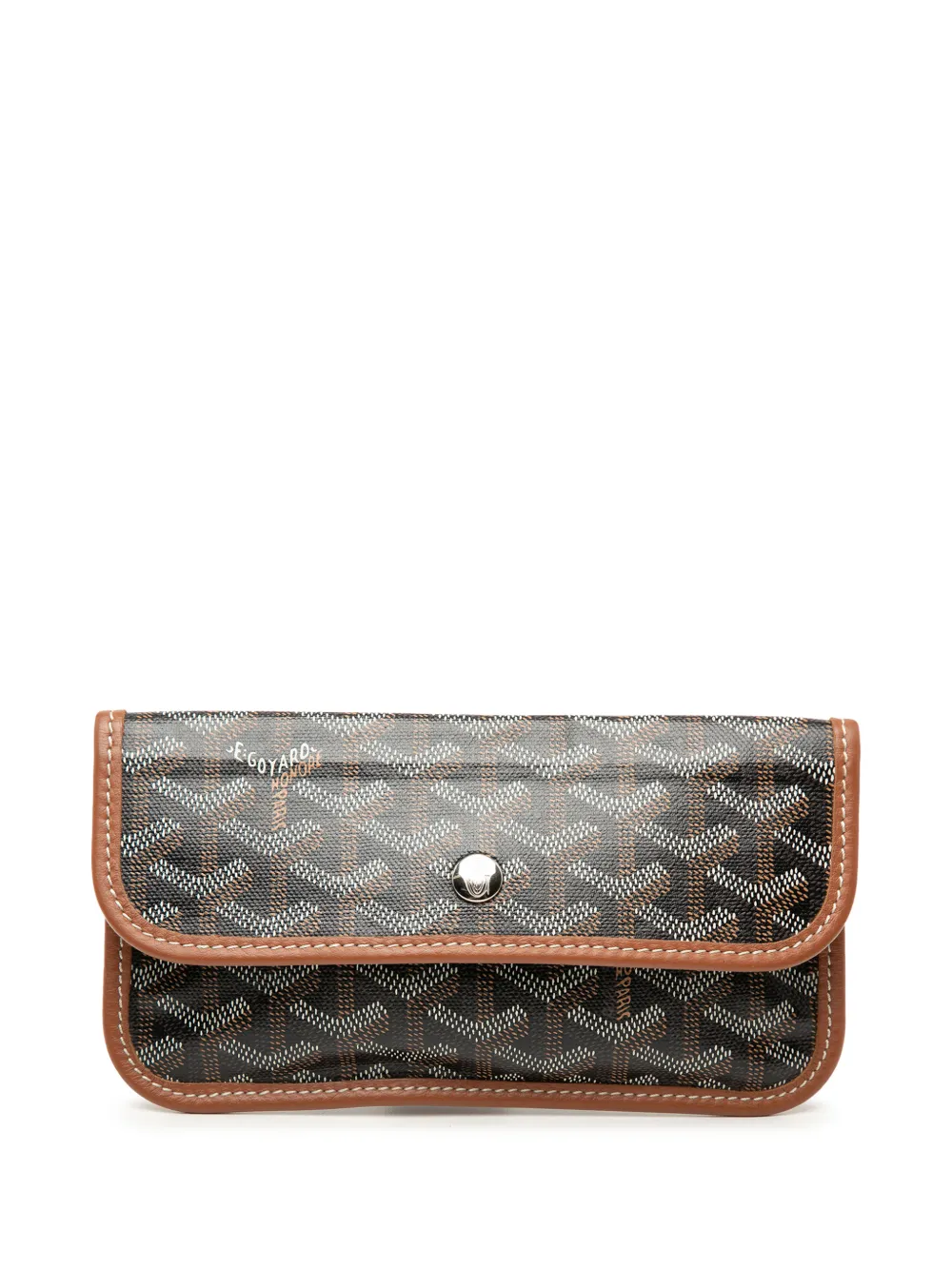 Goyard Pre-Owned 2010-2026 Goyardine Saint Louis pouch - Nero