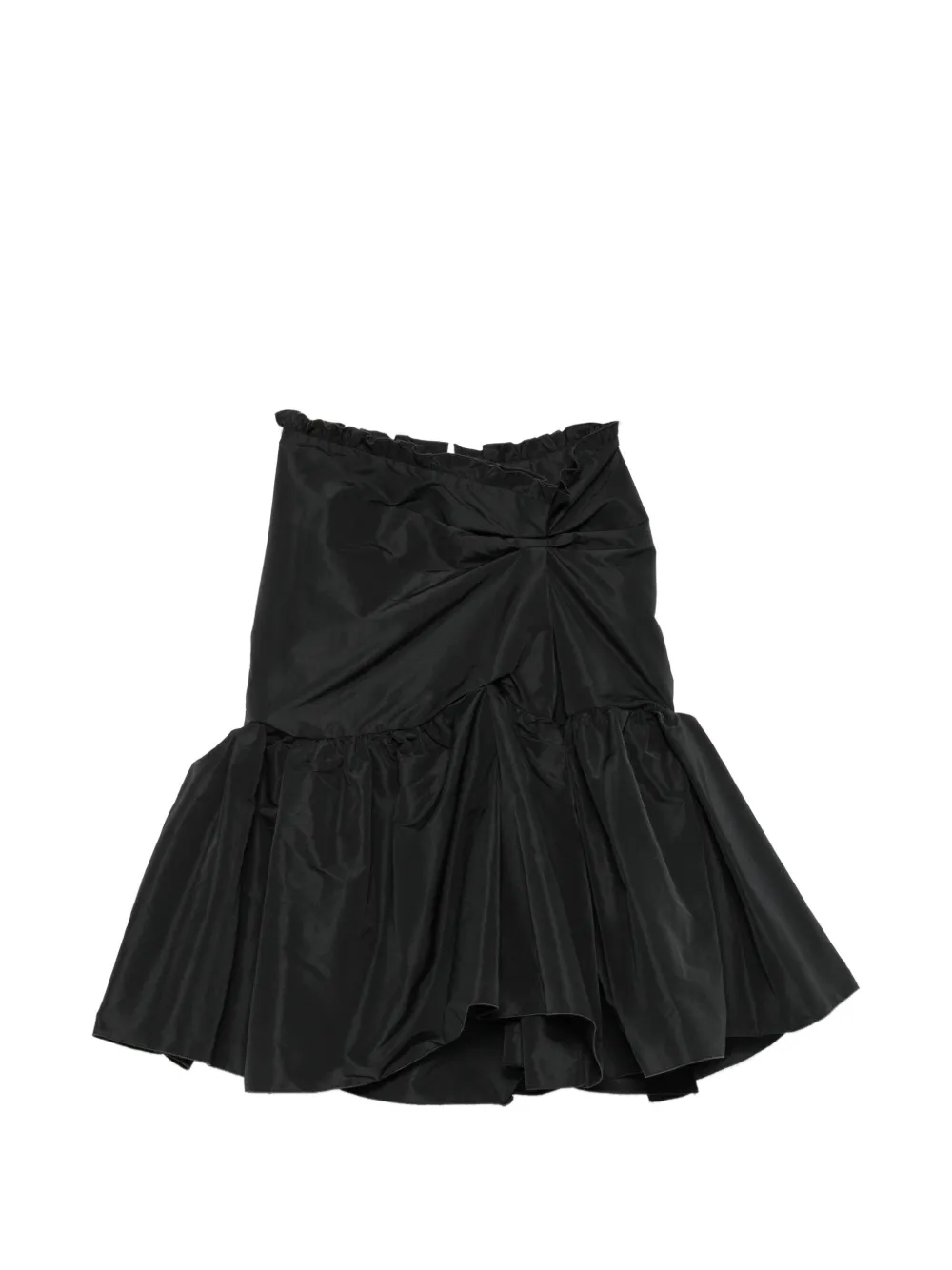 Nº21 ruffled gathered skirt - Nero