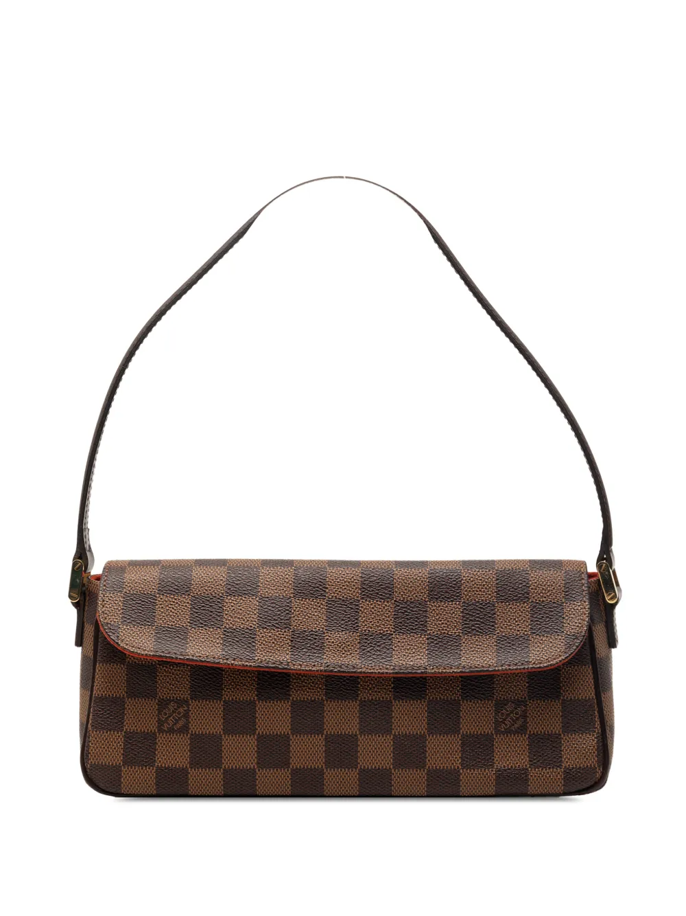 Louis Vuitton Pre-Owned 2002 Damier Ebene Recoleta shoulder bag - Braun