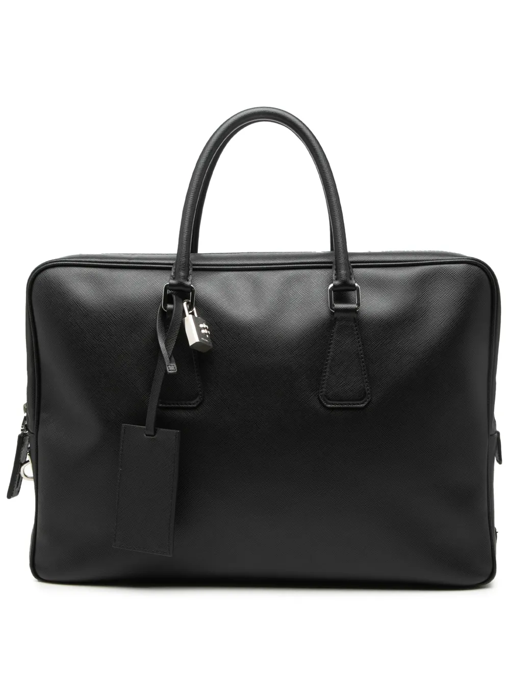 Prada Pre-Owned 2000-2012 Saffiano business bag - Nero