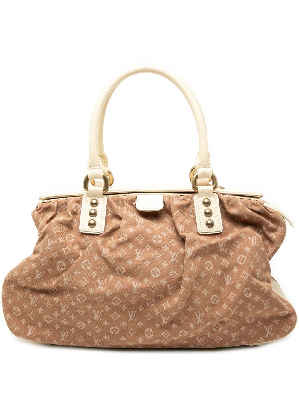 Louis Vuitton Pre-Owned 2005 Monogram Mini Lin Trapeze GM handbag - Marrone