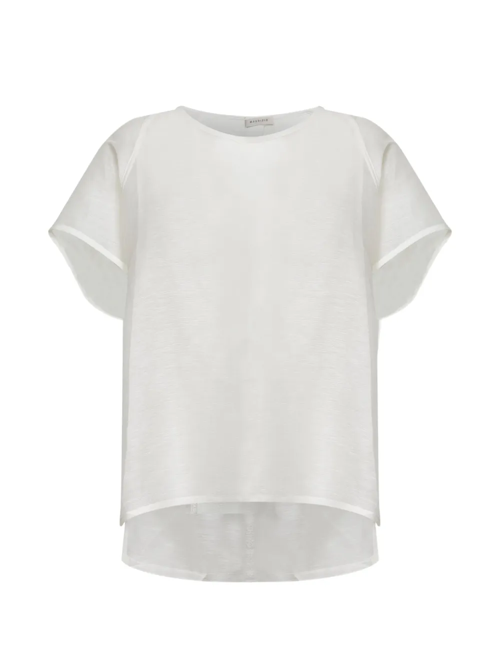 Maurizio open-back raglan-sleeve T-shirt