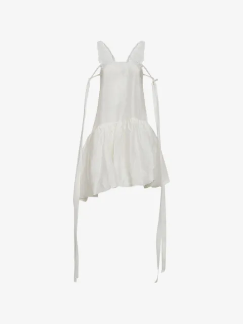 Maurizio lace-embroidered asymmetric dress