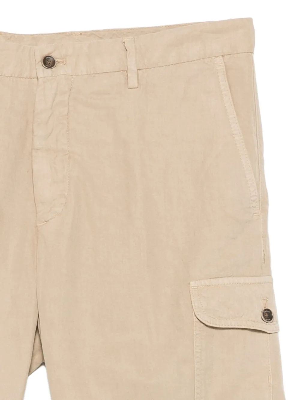 Hackett London cargo shorts met cargo zak Beige