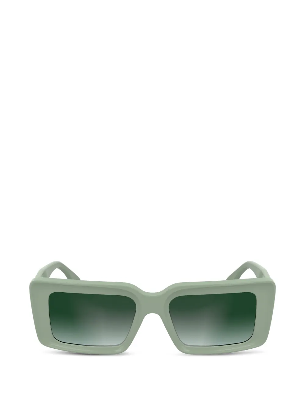 Karl Lagerfeld logo-plaque rectangle-frame sunglasses