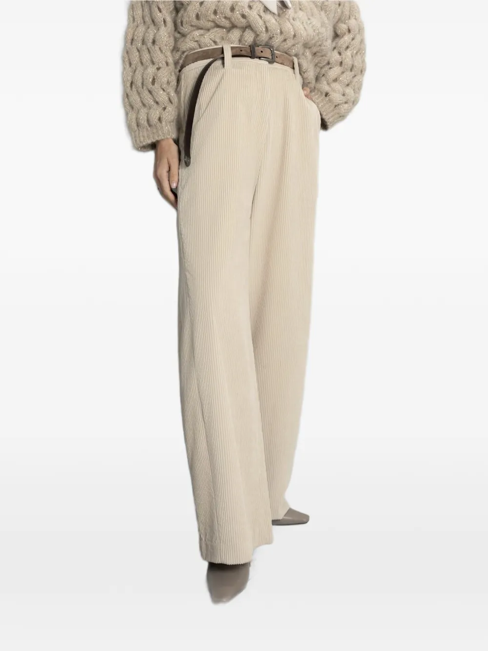 Brunello Cucinelli Barrel broek Beige