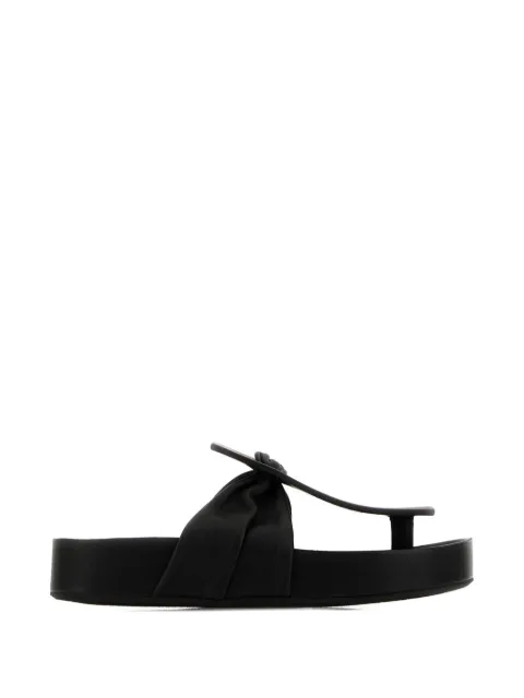Uma Wang ruched leather sandals
