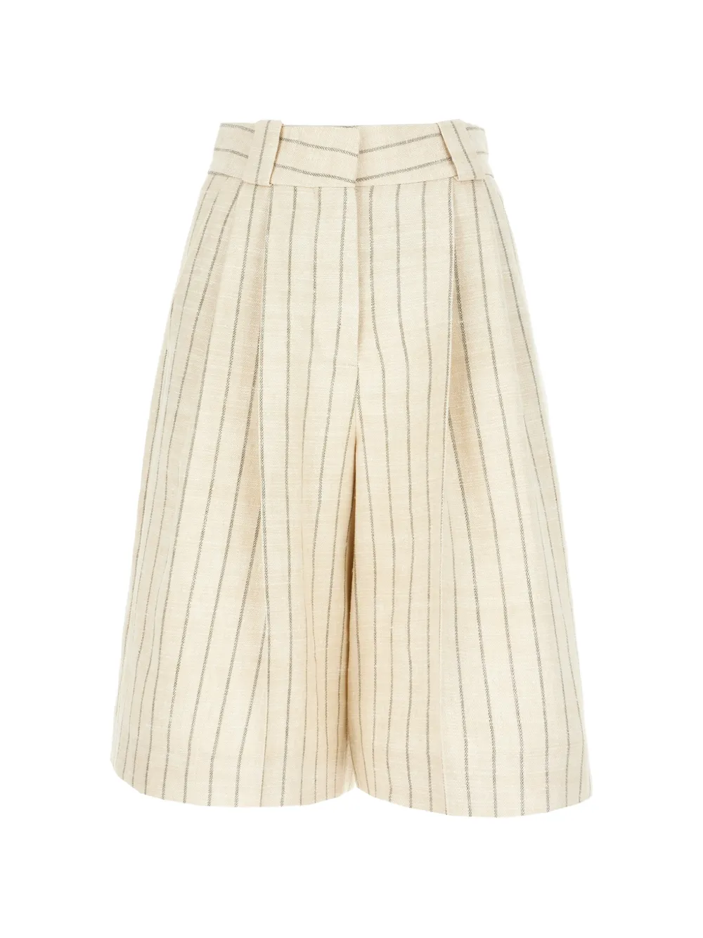 Blazé Milano Serene pinstripe shorts - Toni neutri