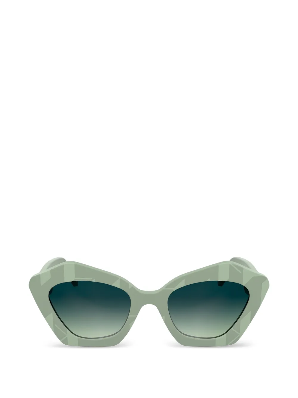 Karl Lagerfeld geometric-frame sunglasses