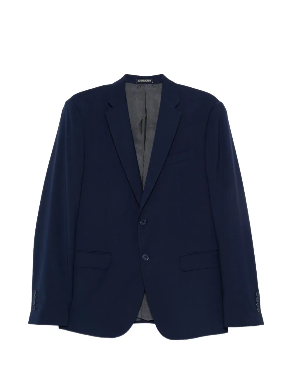 Emporio Armani single-breasted suit - Blu