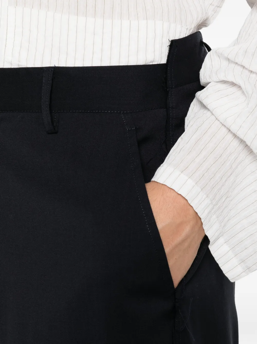 Costumein Broek met wijde pijpen Blauw