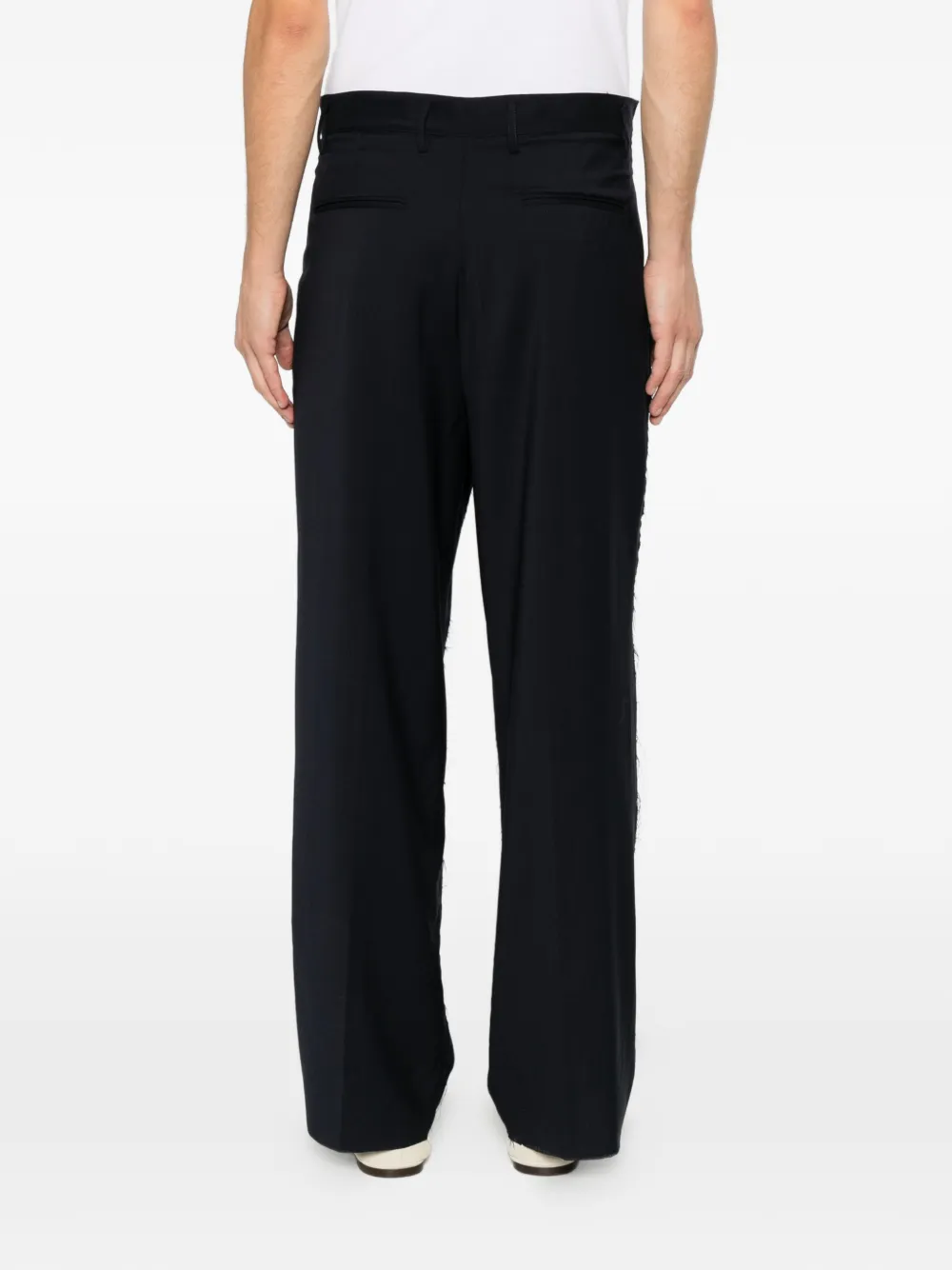 Costumein Broek met wijde pijpen Blauw