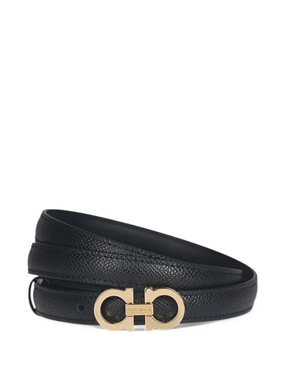 Ferragamo Sized Gancini belt - Black