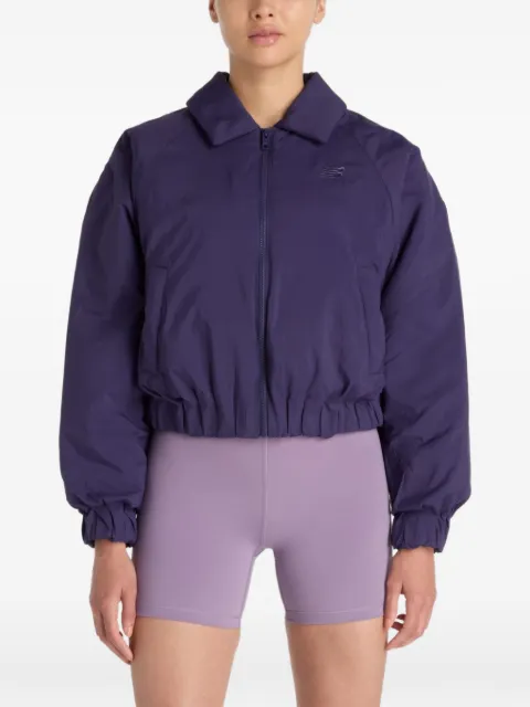 New Balance padded woven bomber jacket
