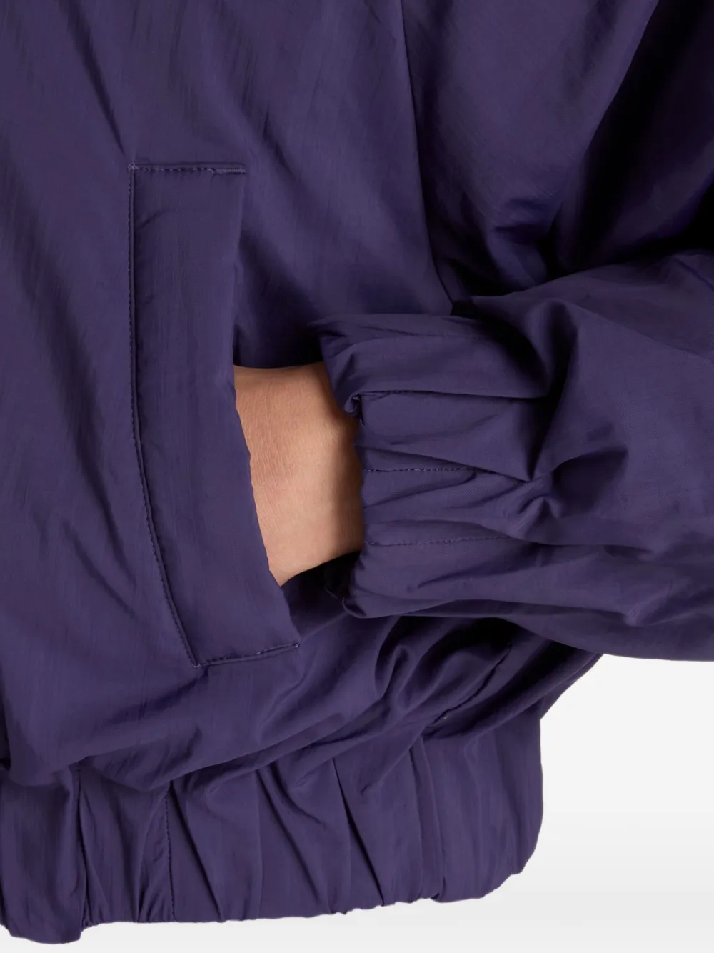 New Balance Gewatteerd geweven bomberjack Paars