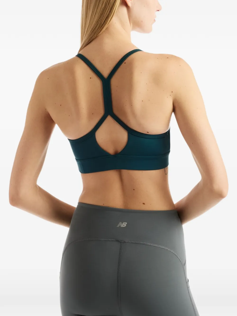 New Balance NB Essential yoga bra Groen