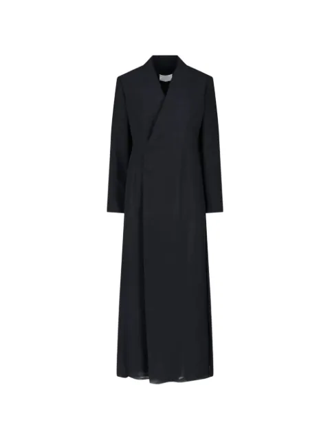Maison Margiela vestido largo con cuello en V