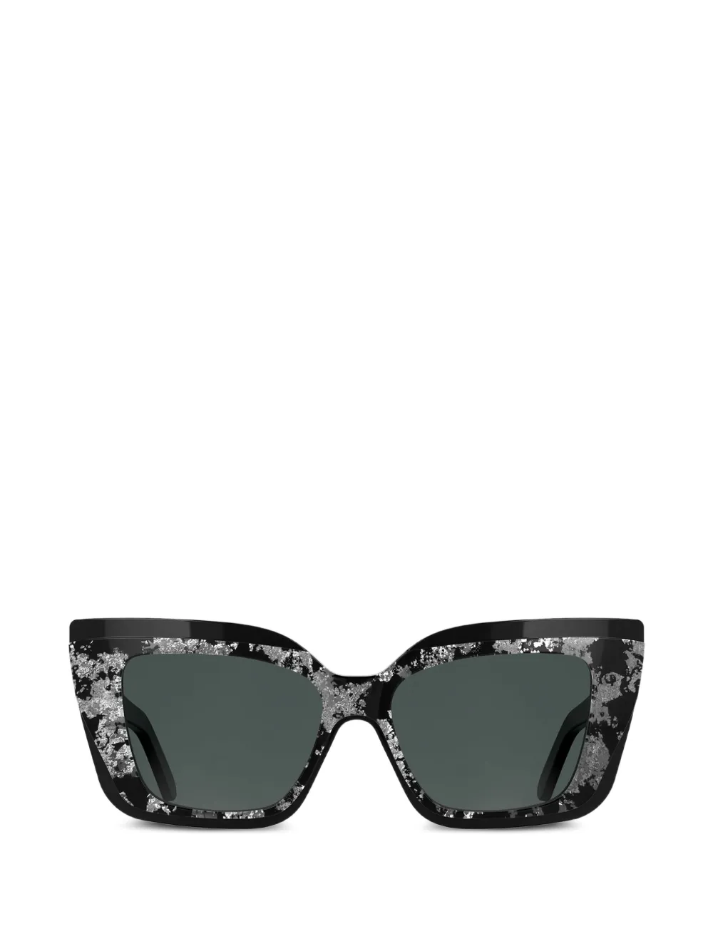 Karl Lagerfeld Sonnenbrille mit Logo - Schwarz