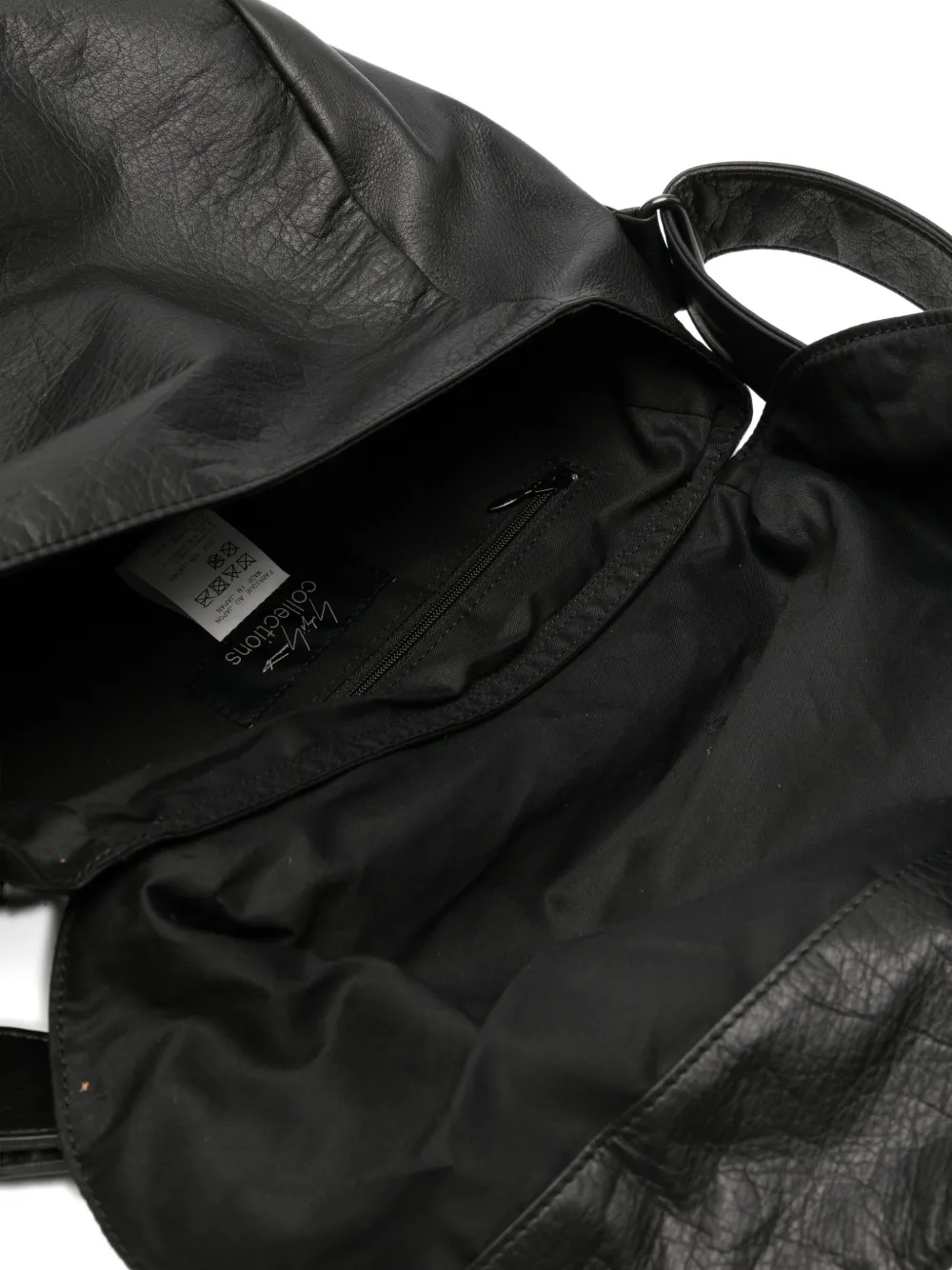 Yohji Yamamoto Shopper met gesp Zwart