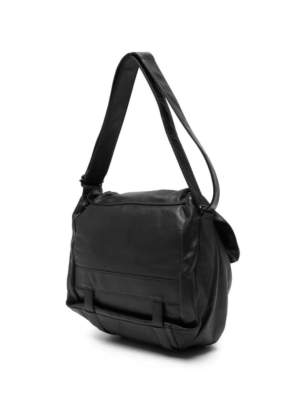 Yohji Yamamoto Shopper met gesp Zwart