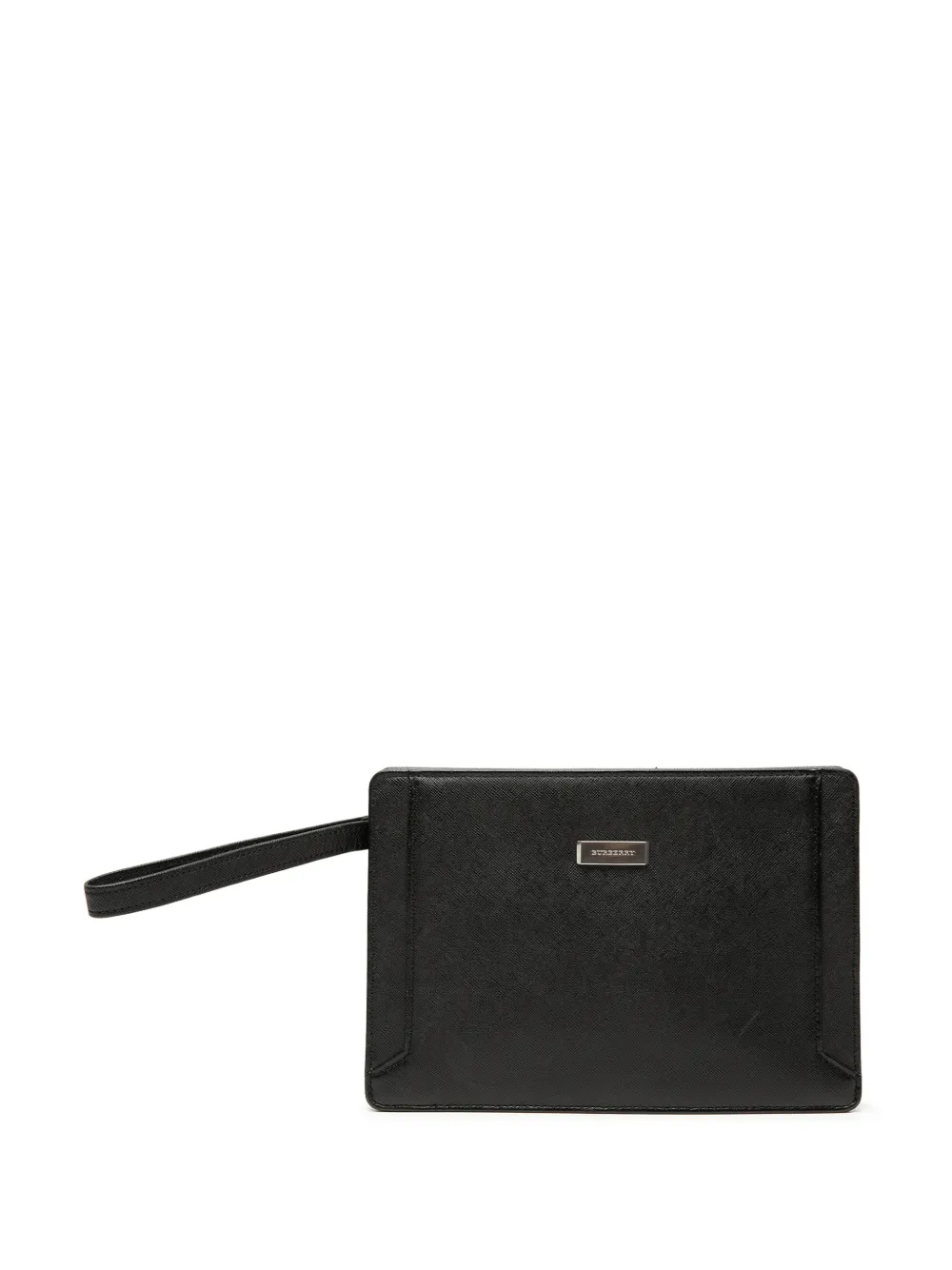 Burberry Pre-Owned 2000-2017 Leather clutch bag - Nero