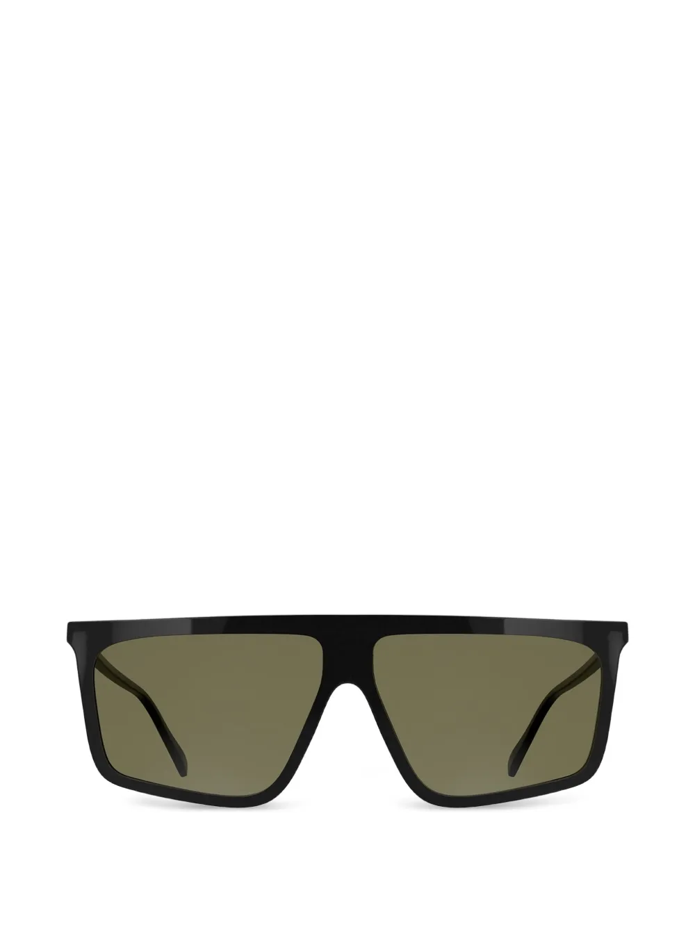 Karl Lagerfeld Sonnenbrille mit geometrischem Gestell - Schwarz
