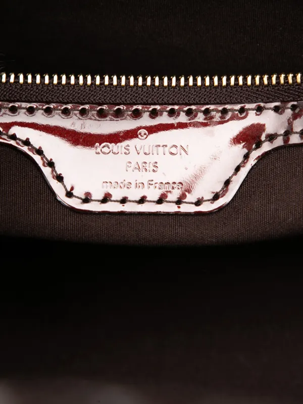 Louis Vuitton Pre-Owned 2012 モノグラム ヴェルニ ウィルシャー PM