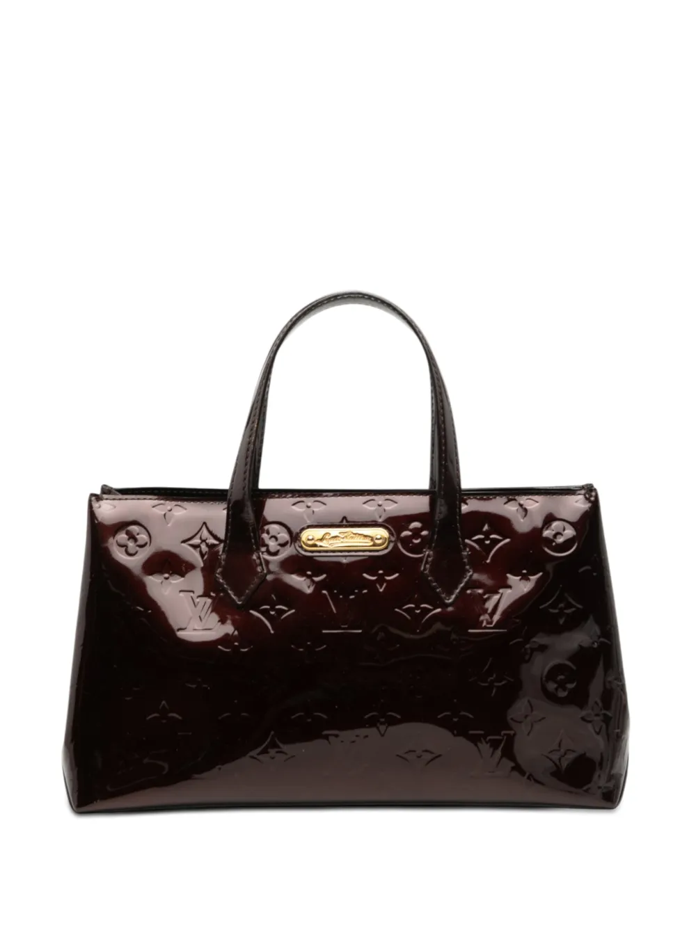 Louis Vuitton Pre-Owned 2012 Monogram Vernis Wilshire PM handbag - Viola