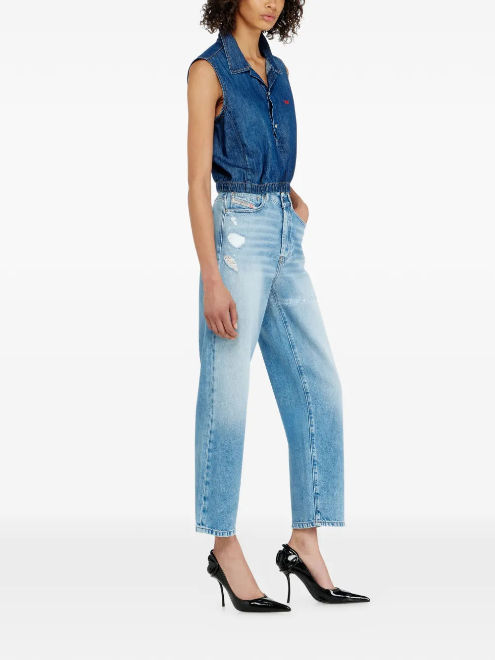 Diesel 1981 D-Went jeans Blauw