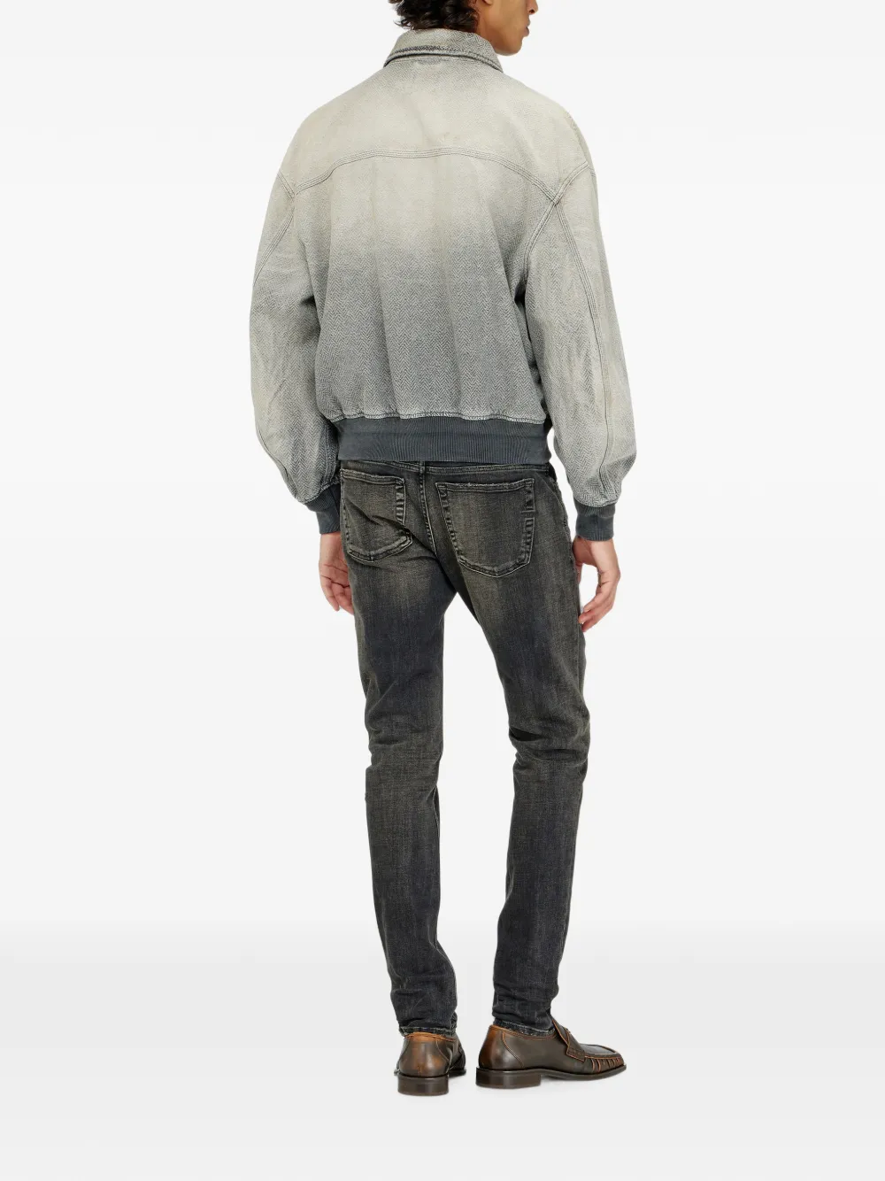 Diesel 1979 Sleenker low-waist skinny jeans Grijs