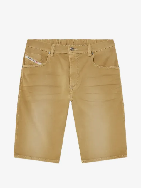 Diesel slim shorts in coloured denim