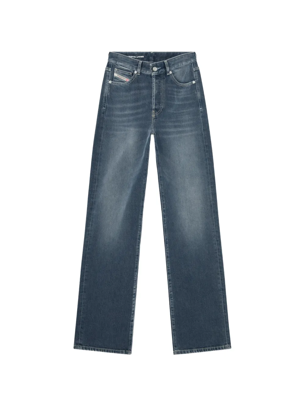 Diesel straight-leg jeans - Blu