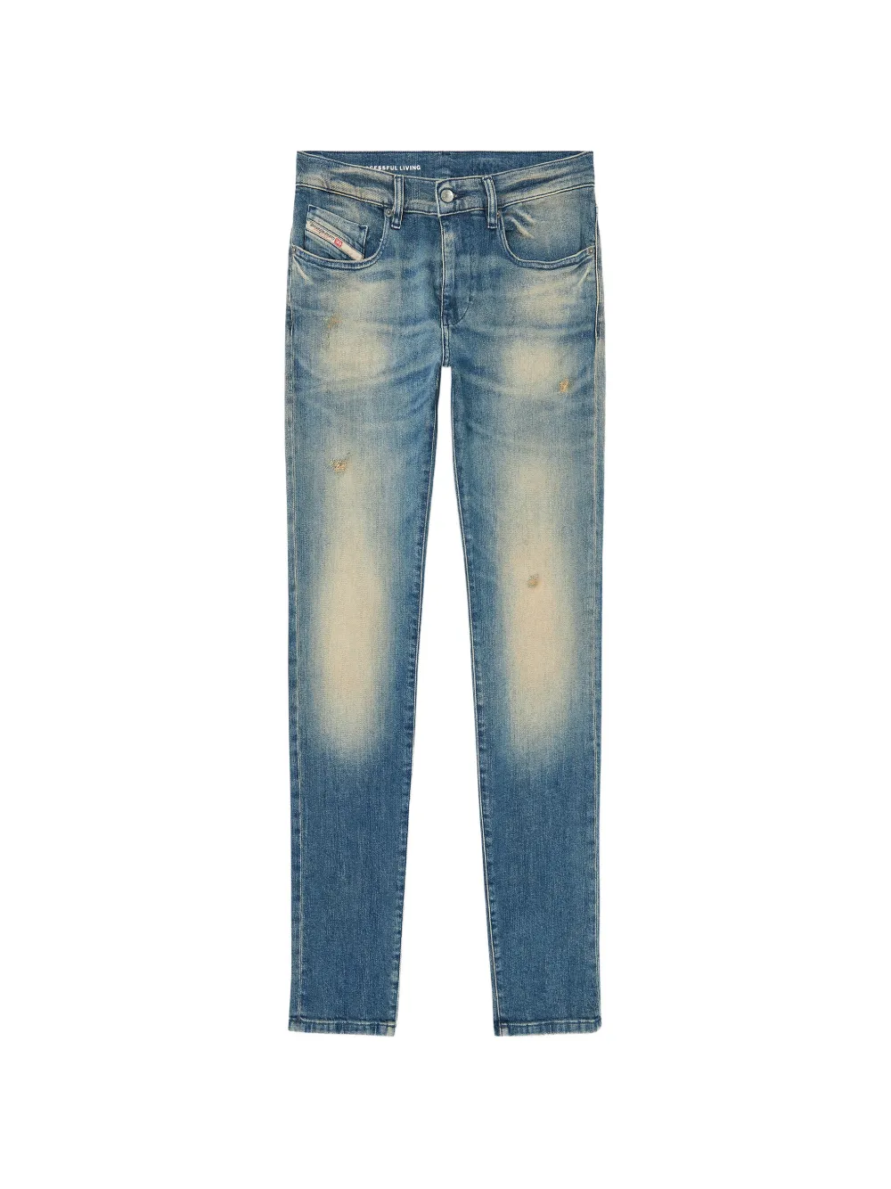 Diesel Jeans slim D-Strukt 2019 con vita regolare - Blu