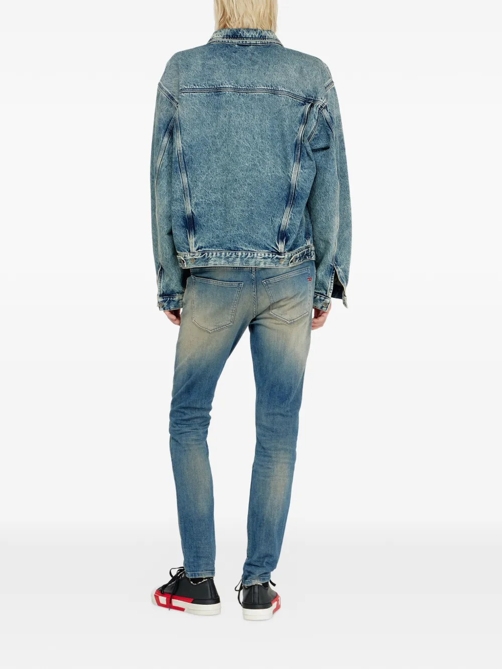 Diesel 2019 D-Strukt slim-fit jeans Blauw