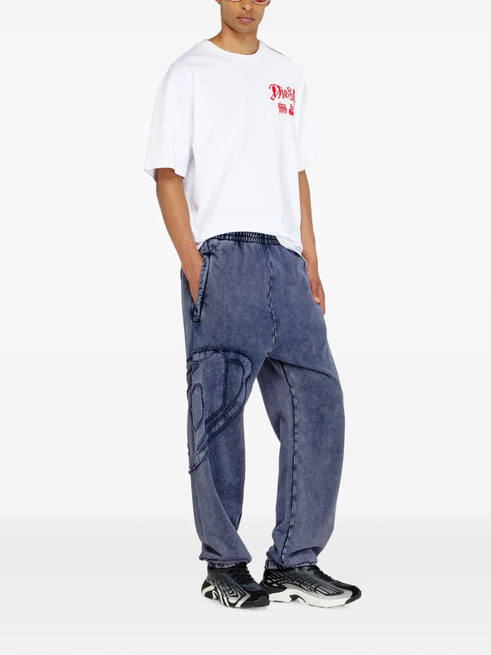 Diesel P-Marky-Den broek Blauw