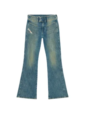 Alexander Wang logo-print Jeans | Blue | FARFETCH