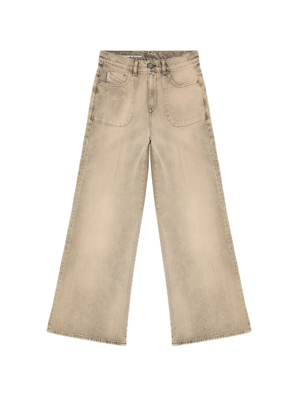 Diesel Jeans svasati con vita regolare 1978 D-Akemi - Toni neutri